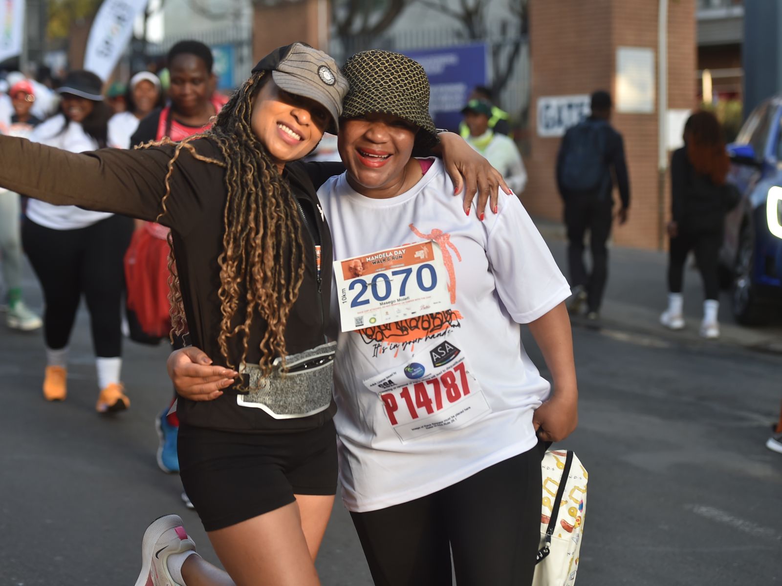 Mandela Day Walk & Run 2024 two women