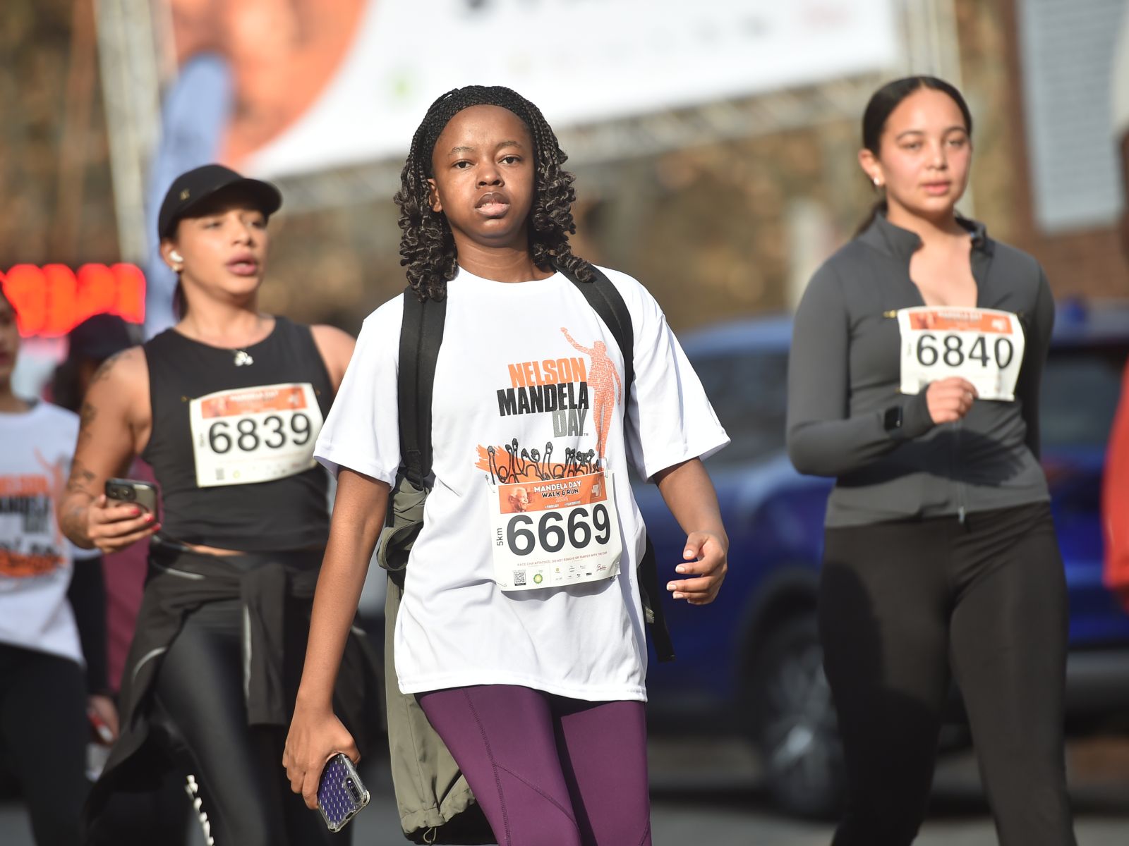 Mandela Day Walk & Run 2024 teenager