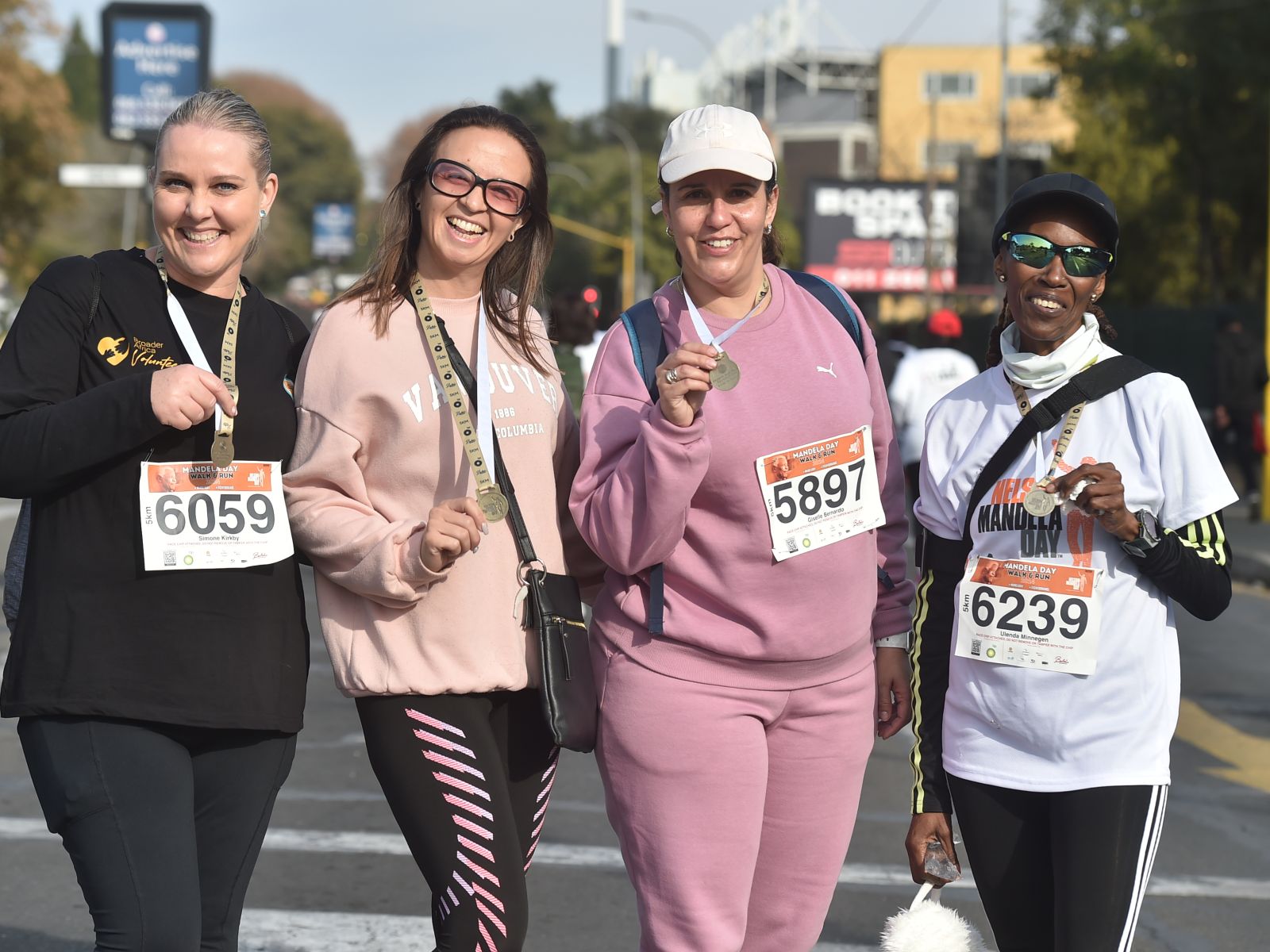 Mandela Day Walk & Run 2024 group of women