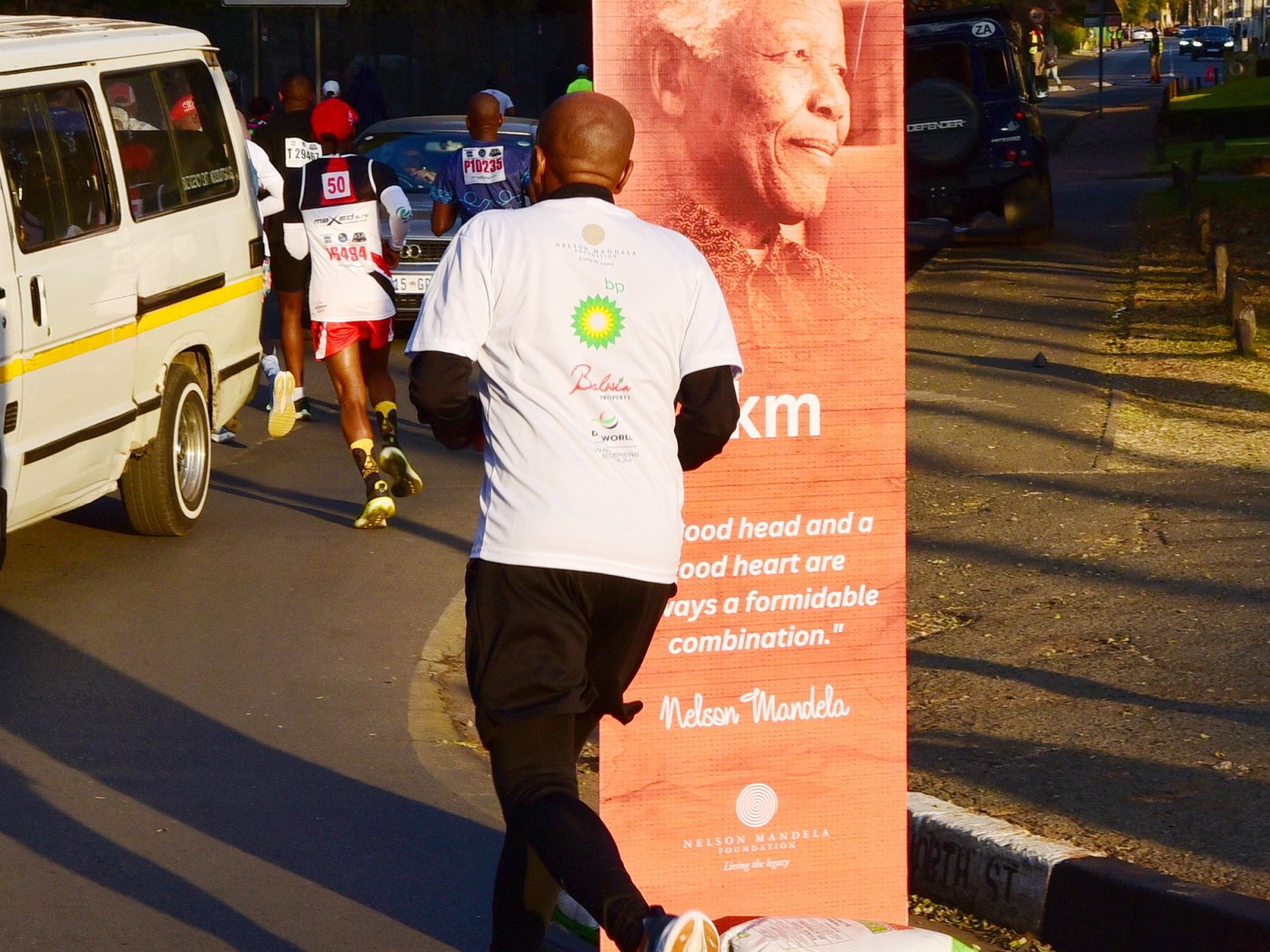 Mandela Day Walk & Run 2024 sign